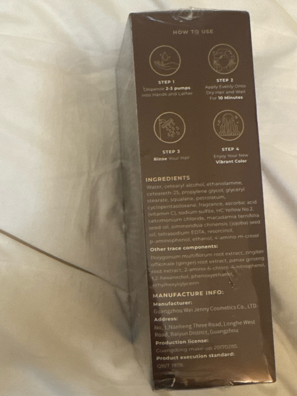 NWT- POLAR Medium Brown Hair Dye Shampoo. - Picture 7 of 7